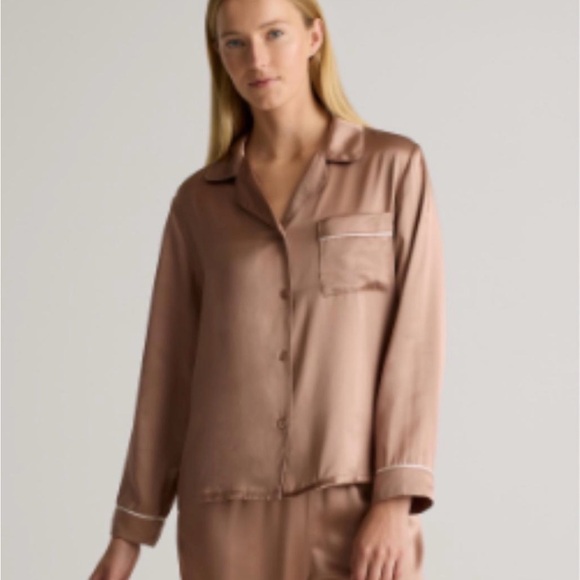 Quince Silk Pajama Set - Picture 2 of 2